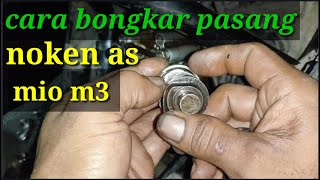 How to disassemble and reassemble the Mio M3 camshaft
