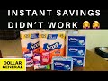 DOLLAR GENERAL // INSTANT SAVINGS NOT WORKING 🤦‍♀️