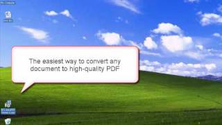 Creating PDF using easyPDF Printer