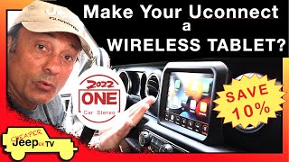 Turn Your Uconnect Into a Wireless Tablet (One Car Stereo AI Box)