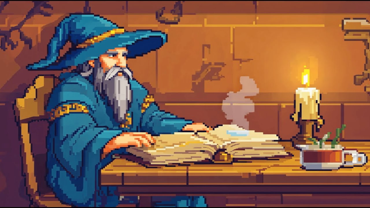 1 hour quite study with Merlin... - YouTube