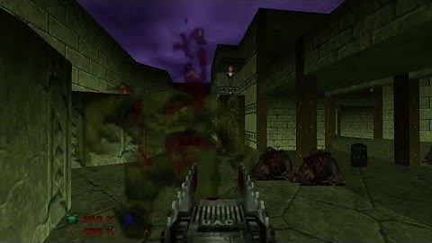 Doom 64 EX - Map 11: Terror Core
