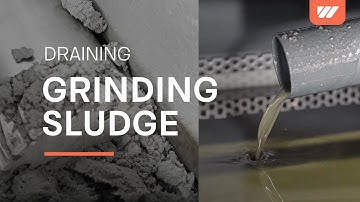 Emulsion reclaiming | Draining and compressing of grinding sludge | WEIMA C.200