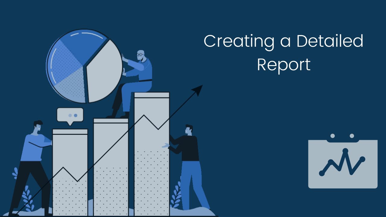 How to create a Detailed report - YouTube