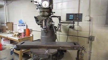 Bridgeport, 2J, Variable Speed Vertical Mill w/Acurite D200 2-Axis DRO -  Machinesused.com