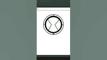 Draw Ben 10 Watch 😜 Using Python Turtle | #shorts #shortvideo #short #python #pythonturtle
