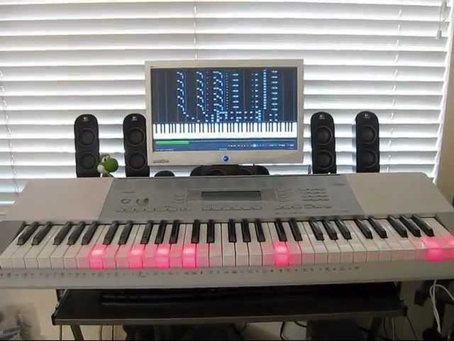 Circus Galop on a Casio LK-280 Keyboard - YouTube