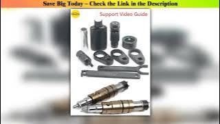 Must Buy 9PCS Common Rail Injector Solenoid Valve Nozzle Cap Removal Disassemble Tools for Cummins•