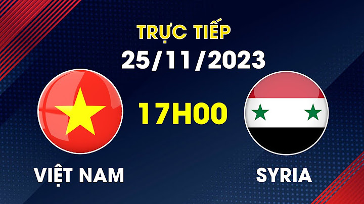 U23 viet nam đấu bao nhiêu trận mới gặp syria năm 2024