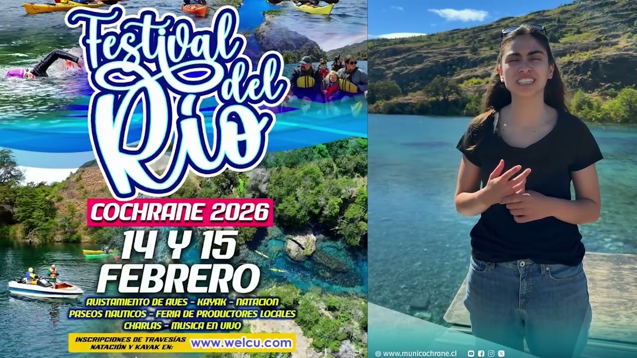 Festival del Río Cochrane 2026 14 15 febrero