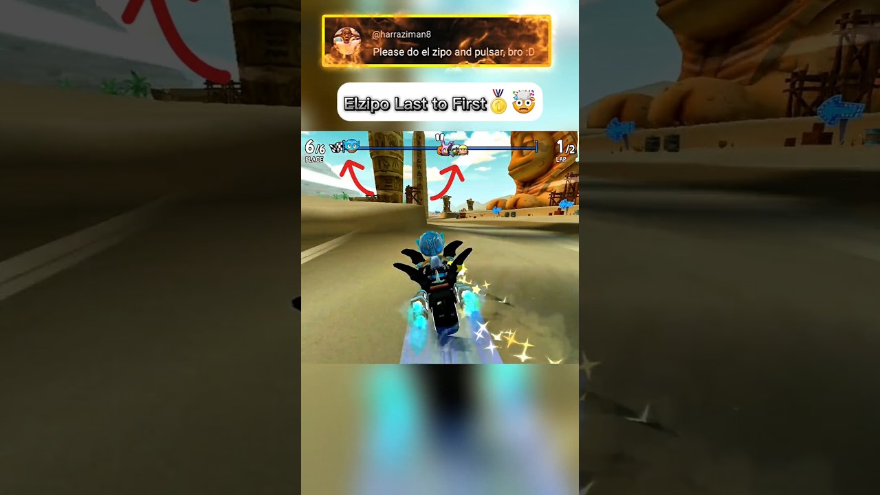 Pulsar Last to First🥇. 