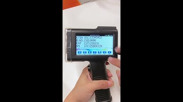 A step-by-step guide to print variable text codes in multiple lines using Bentsai handheld printer