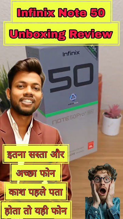 Infinix Note 50 Pro Unboxing 🔥 #trending #unboxing #tech