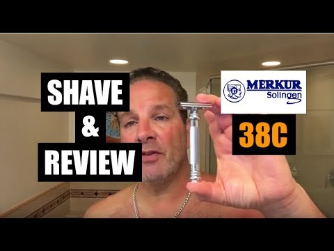 Merkur 38C Razor Shave & Review
