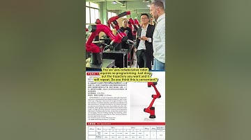 The robot arm span is 93 cm#robot #industrialrobot #Sixaxisrobot #collaborativerobots #automated