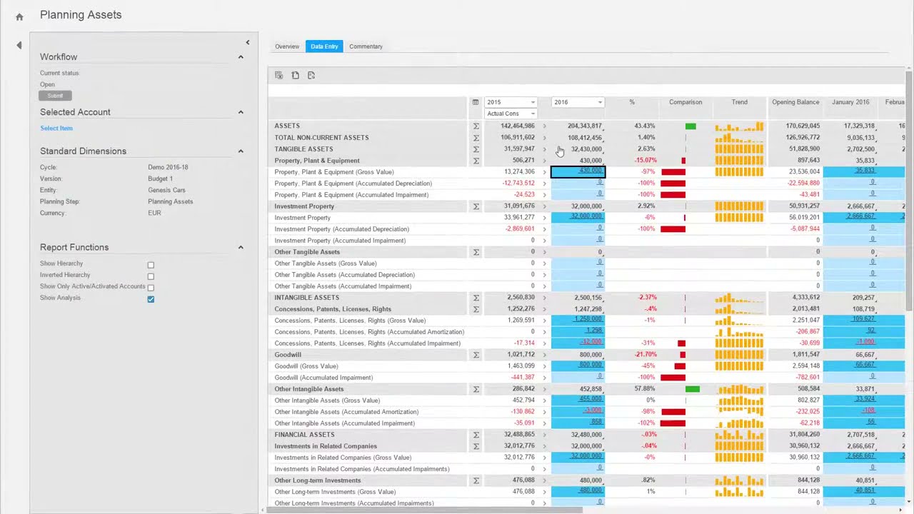 Infor Dynamic Enterprise Performance Management (Infor d/EPM)