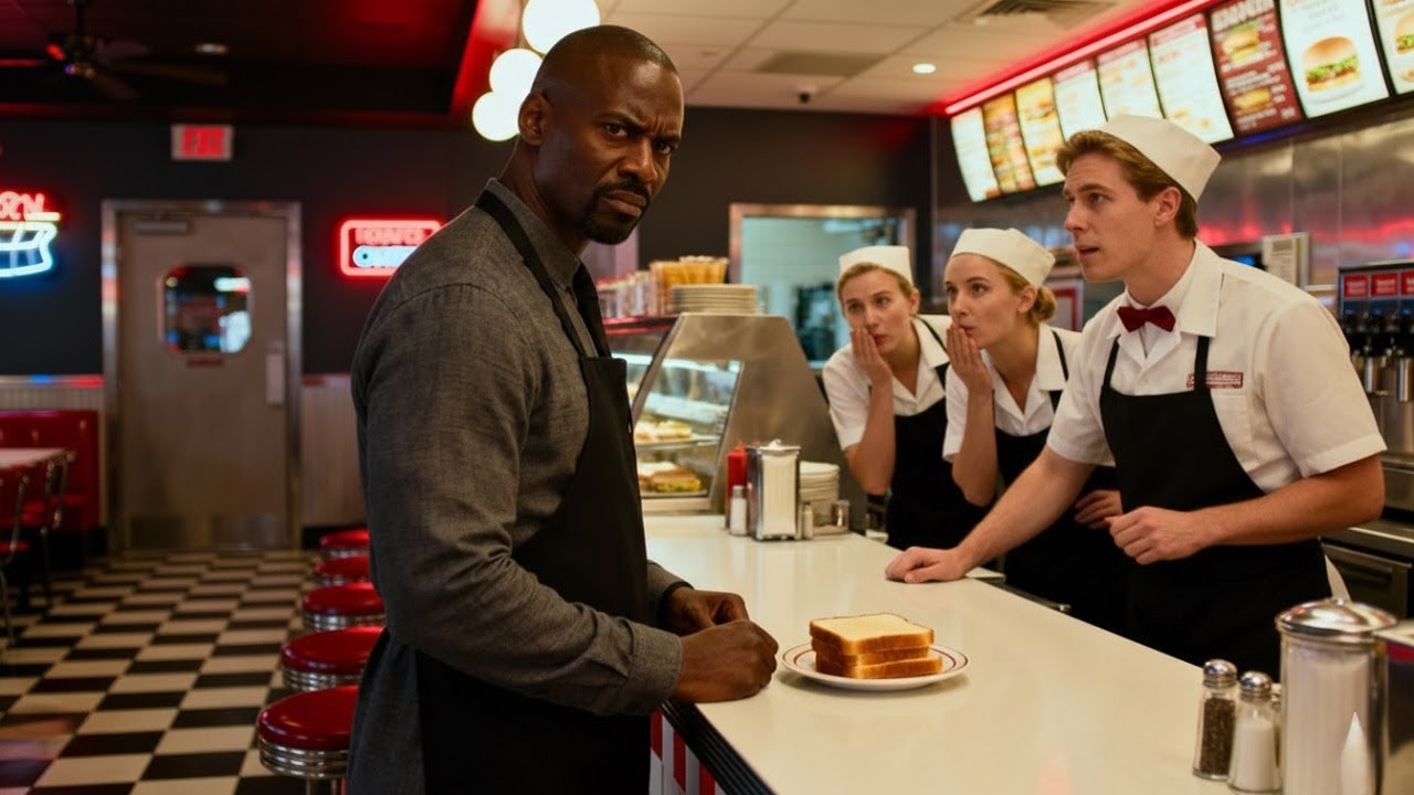 Undercover Black Boss Orders Toast at His Diner — Then a Whisper Behind the Counter Stopped Him C