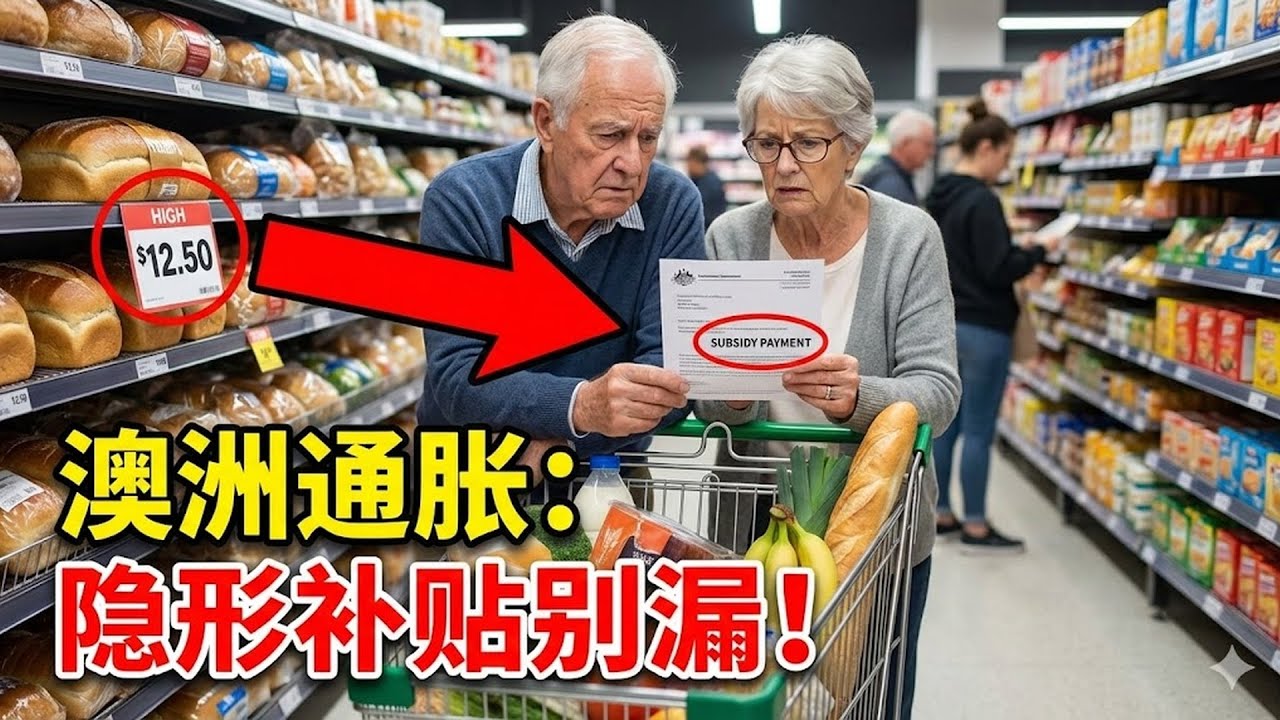2026澳洲通胀太高不够花？除了养老金按月涨，这3个“隐形补贴”你也千万别漏领！#澳洲 #通货膨胀 #养老金 #隱形补贴 #福利 #省錢 #小技巧