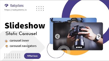 How to Configure Static Carousel | RadSystems Studio | Low Code