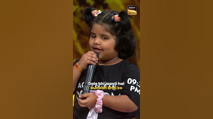 Jasprit Bumrah भाई...अब तो Dola भी jaanne लगी है आपको. #Shorts #SuperstarSinger #S03Ep34