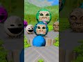 Big &amp; Small Moon Cars vs Giant Unfinished Road – BeamNG.drive