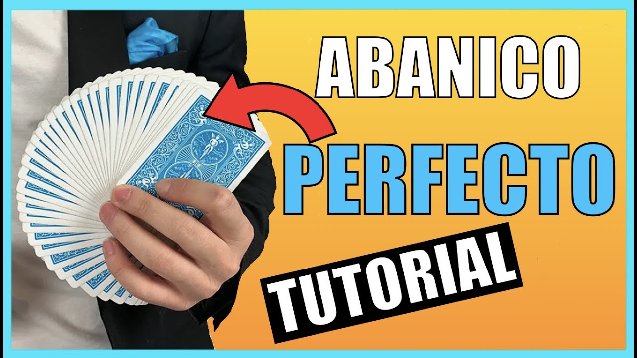 Aprende cómo hacer un ABANICO con cartas🃏 PERFECTO 👌  Guía paso a paso CARDISTRY