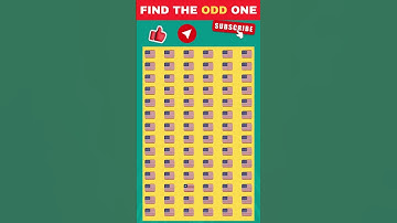 Can You Spot Odd One Out Flag in Just 5 Seconds? #flagquiz #findtheemoji #oddoneout #usa #liberia