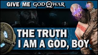God of War - Kratos Reveals to Atreus He's a God