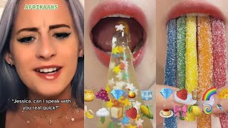 ✨ Text To Speech ✨ Eating Lips ASMR || @Jezelle Catherine || POVs Tiktok Compilations 2023  #4