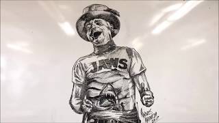 Gord Downie Time-Lapse Whiteboard Drawing