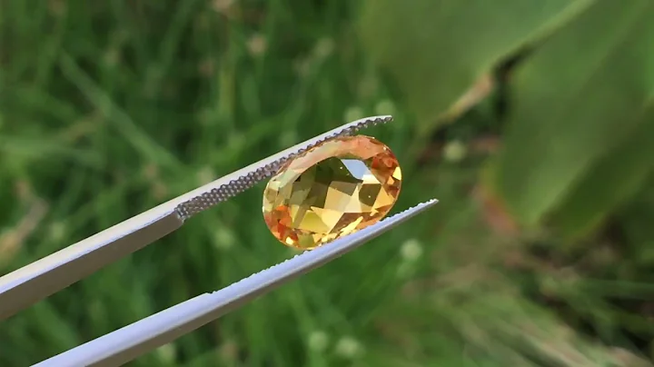 ASMR Guess the stone Yellow Sapphire or Citrine?