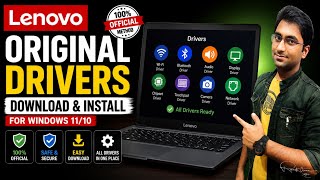 Lenovo Drivers Download for Windows 11/10 | Install Original Drivers (Official Method) Update