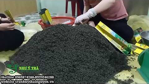 👉Cận Cảnh Đóng Gói Trà Móc Câu Hảo Hạng 🍵🍵🍵