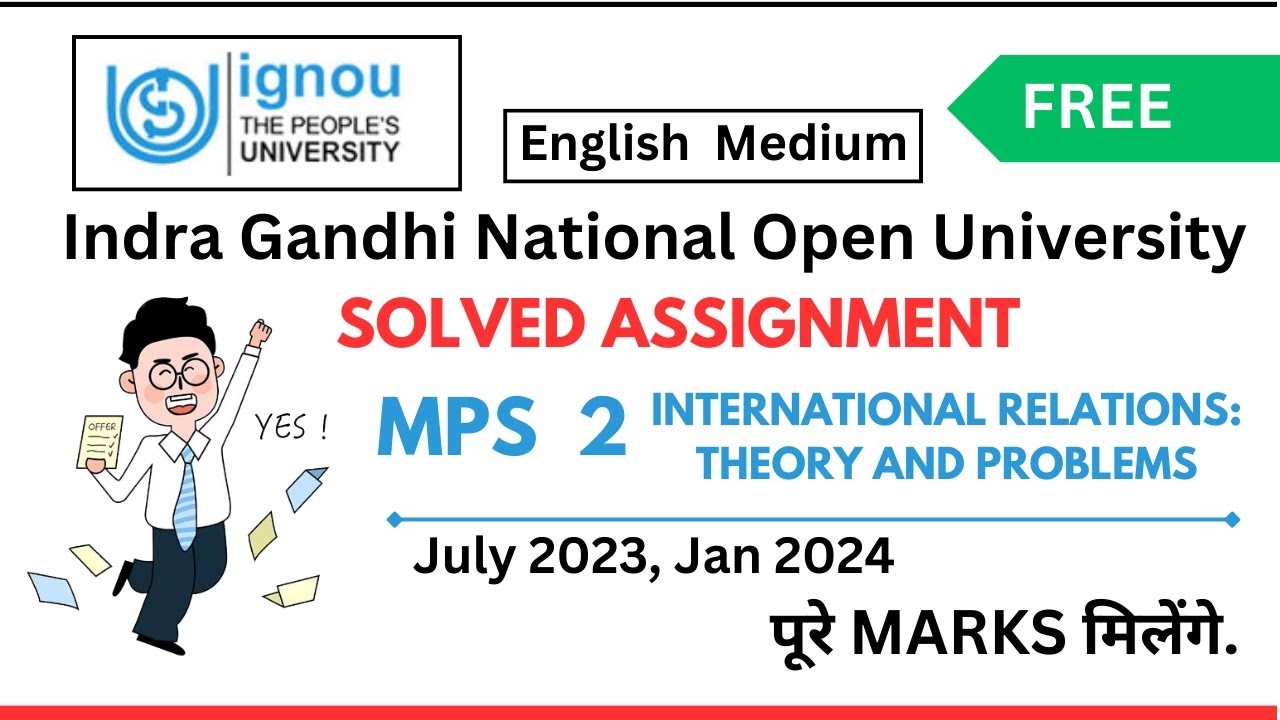 MPS 2 Solved Assignment 2023-24  | English |  by  |  Scholar GUY  |