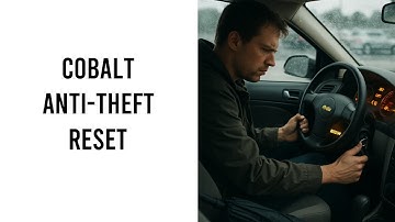 2007 Chevy Cobalt Anti Theft System Reset