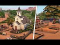 Transform Your Sims’ Weddings with This Western Cemetery & Chapel! 🌵