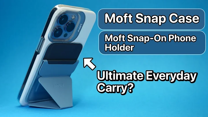 MOFT Snap iPhone 13 Pro Case and Snap On Phone Holder and Magsafe Wallet