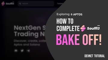 Testnet Tutorial: Souffl3 (Aptos Devnet)