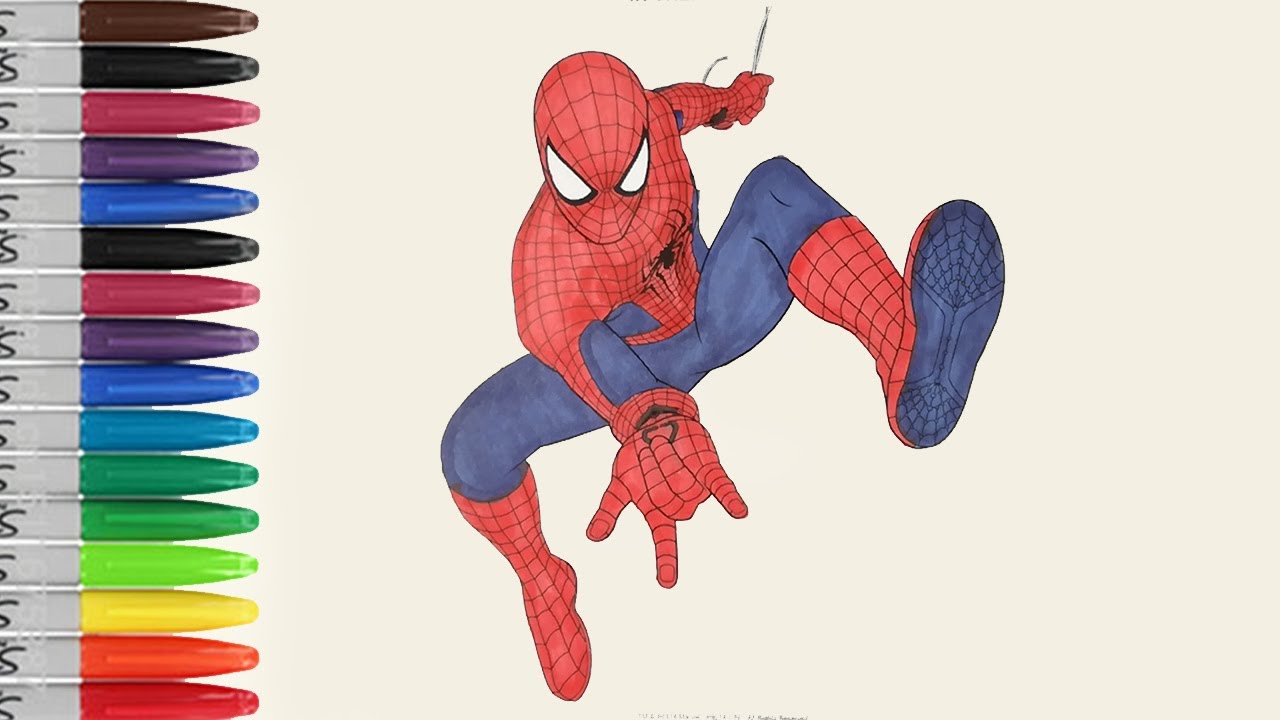 Download The AMAZING SPIDERMAN 2 Says Good Bye Coloring Pages ...