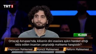 Ortaçağ Avrupasında Kilisenin Insanları Yargıladığı Mahkeme Hangisidir? İsmail Öz Özdemir - 3’Te 3