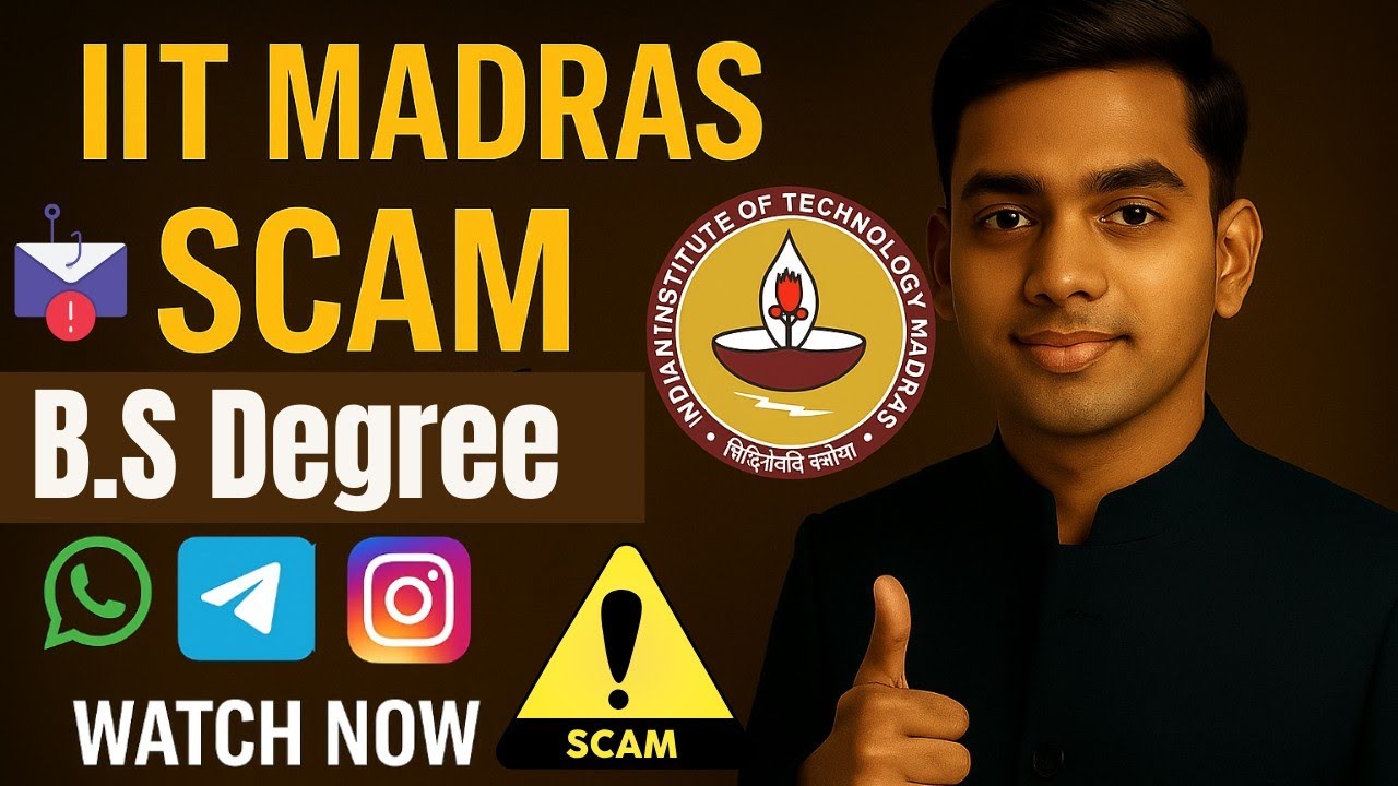 IIT MADRAS Scam Update Complete Information