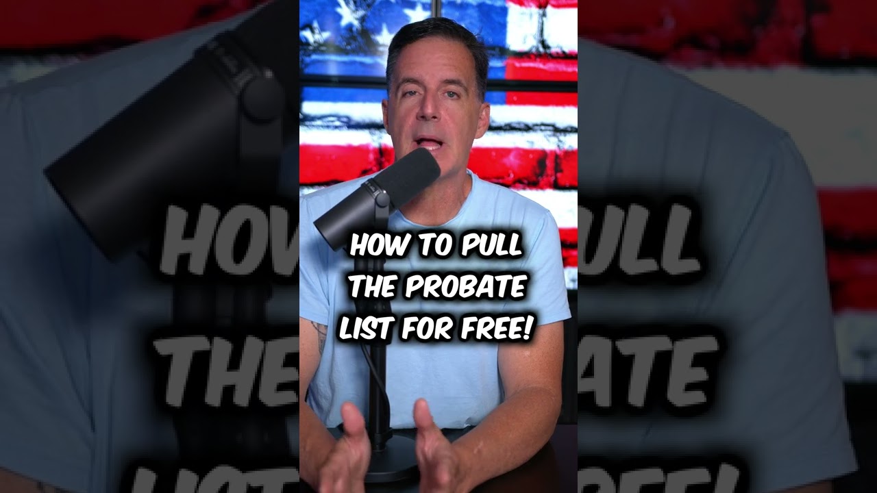 How to Pull the Probate List for Free!