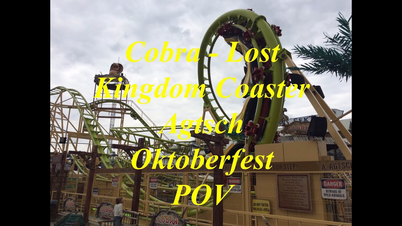 Cobra - Lost Kingdom Coaster (Agtsch) Oktoberfest POV Full HD