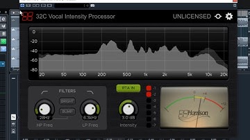 Harrison 32C Vocal Intensity Processor - Lets Hear It