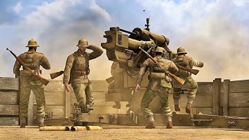 GERMAN 88s vs BRITISH ASSAULT in NORTH AFRICA | Gates of Hell