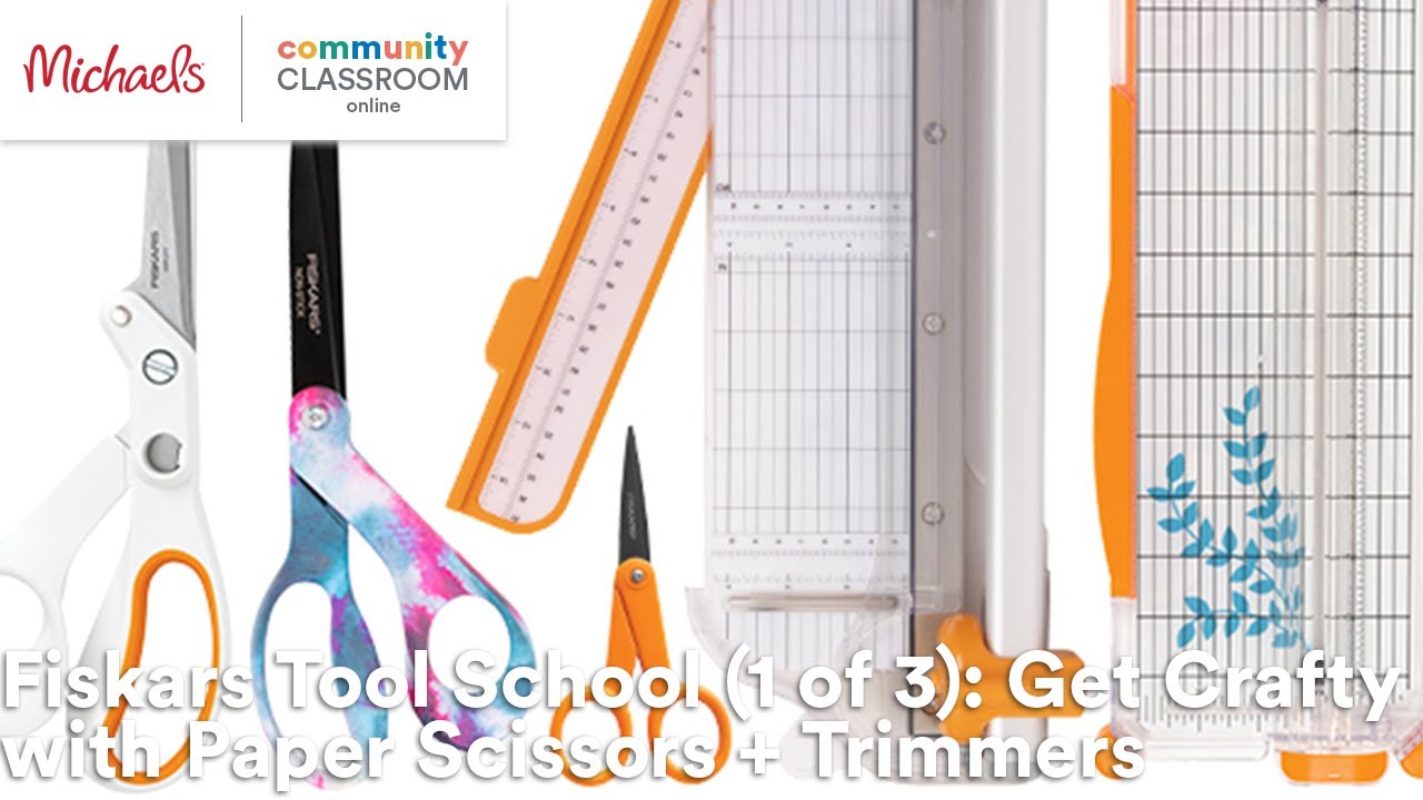 Online Class: Fiskars Tool School (1 of 3): Get Crafty with Paper