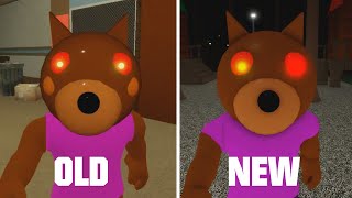 ROBLOX PIGGY OLD DOGGY vs NEW DOGGY [COMPARISON]