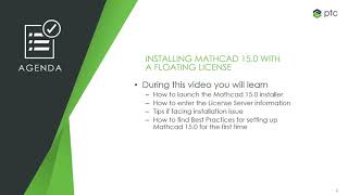 How to Install Mathcad 15 using floating license