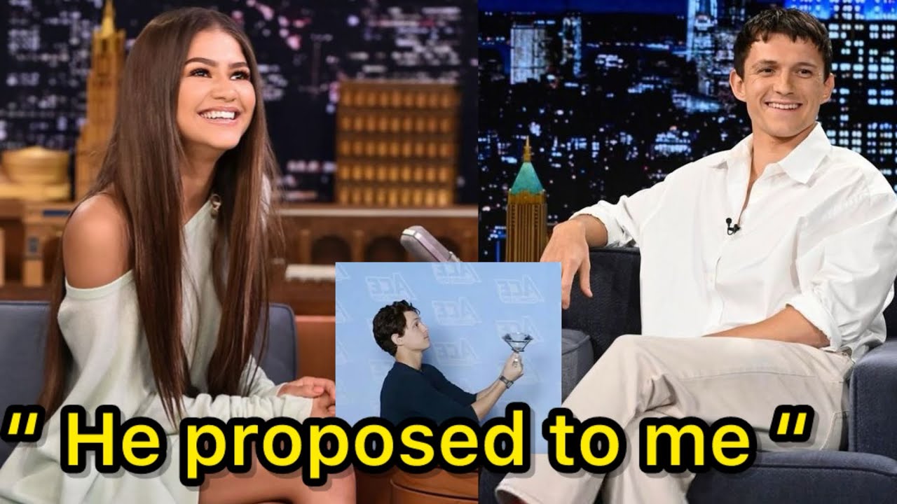 "Yes! He proposed to Me" Zendaya Reveals Her Relationship Status with