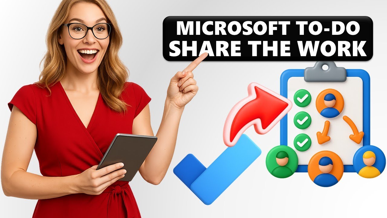How to ASSIGN TASKS in MICROSOFT TO DO - YouTube
